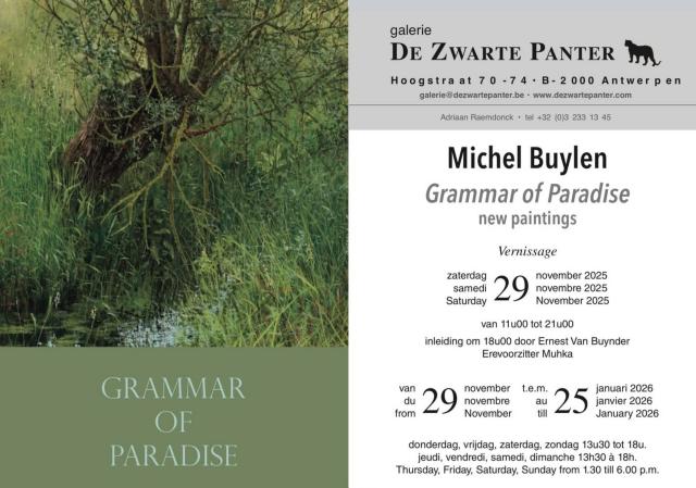 Grammar of Paradise van Michel Buylen
